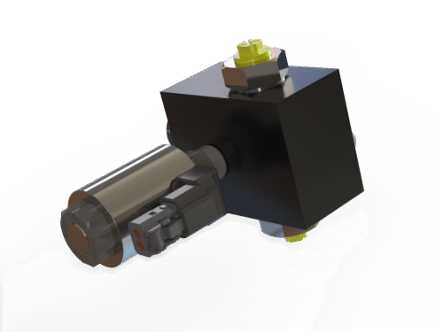 Solenoid Valve 400 BAR 3/4'' NPT