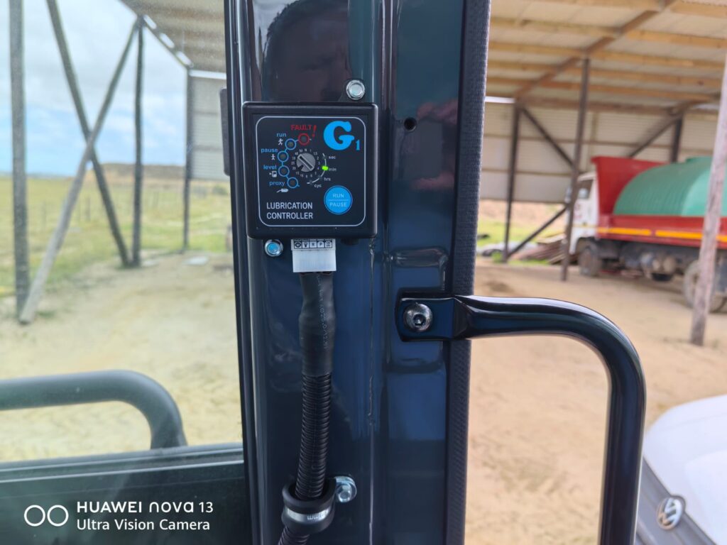 Ultra-Flow lubrication controller mounted on plant equipment
